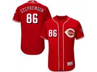 MLB Cincinnati Reds #86 Robert Stephenson Men Red Authentic Flexbase Collection Jersey