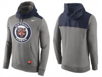 MLB Detroit Tigers Performance Pullover Hoodie - Gray