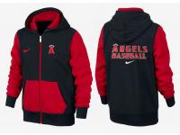 MLB Los Angeles Angels of Anaheim Zipper Campaign Hoodie - Red