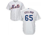 MLB New York Mets #65 Robert Gsellman Men White Cool Base Jersey