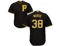 MLB Pittsburgh Pirates #38 Michael Morse Men Black Cool Base Jersey