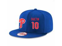 MLB 's Philadelphia Phillies #10 Darren Daulton Stitched New Era Snapback Adjustable Player Hat - Royal Red