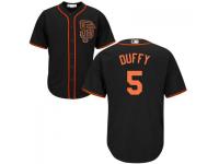 MLB San Francisco Giants #5 Matt Duffy Belt Men Black Cool Base Jersey