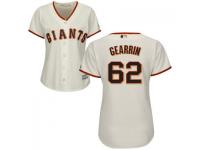 MLB San Francisco Giants #62 Cory Gearrin Women Cream Cool Base Jersey