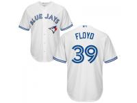 MLB Toronto Blue Jays #39 Gavin Floyd Men White Cool Base Jersey