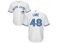 MLB Toronto Blue Jays #48 Junior Lake Men White Cool Base Jersey