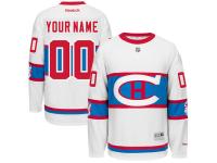 Montreal Canadiens Reebok 2016 Winter Classic Premier Custom Jersey - White