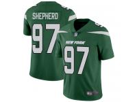 Nathan Shepherd Limited Green Home Men's Jersey - Football New York Jets #97 Vapor Untouchable