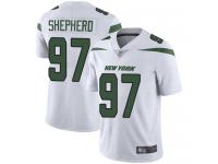 Nathan Shepherd Limited White Road Men's Jersey - Football New York Jets #97 Vapor Untouchable
