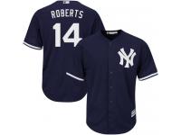 Navy Blue Brian Roberts Men #14 Majestic MLB New York Yankees Cool Base Alternate Jersey
