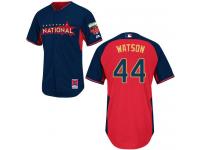 Navy-Red Tony Watson Men #44 Majestic MLB Pittsburgh Pirates National League 2014 All-Star BP Jersey