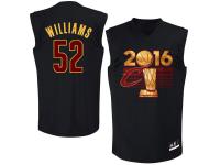 NBA Cleveland Cavaliers #52 Mo Williams Men adidas 2016 NBA Finals Champions Black Jersey