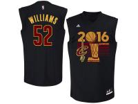 NBA Cleveland Cavaliers #52 Mo Williams Men adidas 2016 NBA Finals Champions Jersey - Black