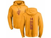 NBA Women Nike Cleveland Cavaliers #14 Terrell Brandon Gold One Color Backer Pullover Hoodie