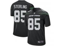Neal Sterling Game Black Alternate Men's Jersey - Football New York Jets #85