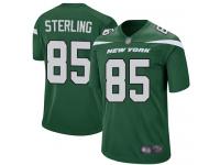 Neal Sterling Game Green Home Men's Jersey - Football New York Jets #85