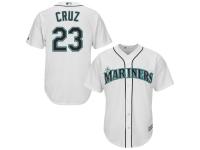 Nelson Cruz Seattle Mariners Majestic Cool Base Player Jersey - White