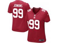 New York Giants Cullen Jenkins Women's Alternate Jersey - Red Nike NFL #99 Game