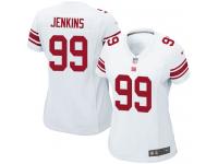 New York Giants Cullen Jenkins Women's Road Jersey - White Nike NFL #99 Game