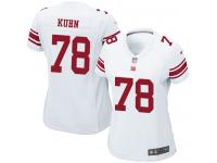 New York Giants Markus Kuhn Women's Road Jersey - White Nike NFL #78 Game