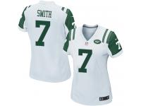 New York Jets Geno Smith Women's Road Jersey - White Nike NFL #7 Game