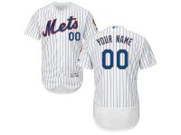 New York Mets Majestic Flexbase Authentic Collection Custom Jersey - White Royal
