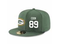 NFL Green Bay Packers #89 Jared Cook Snapback Adjustable Player Hat - Green White