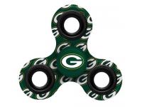 NFL Green Bay Packers Logo 3 Way Fidget Spinner - Green