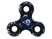 NFL Los Angeles Rams Logo 3 Way Fidget Spinner - Navy