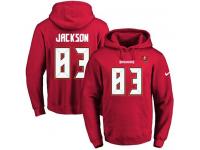 NFL Men's Nike Tampa Bay Buccaneers #83 Vincent Jackson Red Name & Number Pullover Hoodie