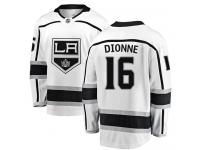NHL Men's Marcel Dionne White Away Breakaway Jersey - #16 Los Angeles Kings