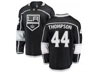 NHL Men's Nate Thompson Black Home Breakaway Jersey - #44 Los Angeles Kings