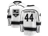 NHL Men's Nate Thompson White Away Breakaway Jersey - #44 Los Angeles Kings