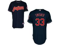 Nick Swisher Cleveland Indians Majestic 6300 Player Authentic Jersey - Navy