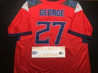 Nike #27 Eddie George Limited Reds Men's Jersey