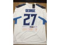 Nike #27 Eddie George Limited Vapor White Jersey - Men/Women/Youth