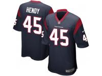 Nike A.J. Hendy Houston Texans Men's Game Navy Blue Team Color Jersey
