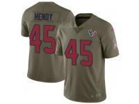 Nike A.J. Hendy Houston Texans Men's Limited Green 2017 Salute to Service Jersey