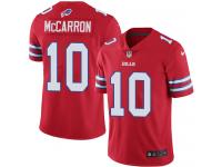 Nike AJ McCarron Limited Red Men's Jersey - NFL Buffalo Bills #10 Rush Vapor Untouchable