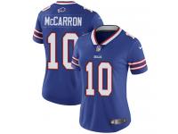 Nike AJ McCarron Limited Royal Blue Home Women's Jersey - NFL Buffalo Bills #10 Vapor Untouchable