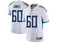 Nike Ben Jones Limited White Road Men's Jersey - NFL Tennessee Titans #60 Vapor Untouchable
