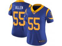Nike Brian Allen Limited Royal Blue Alternate Women's Jersey - NFL Los Angeles Rams #55 Vapor Untouchable