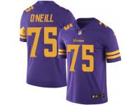 Nike Brian O'Neill Limited Purple Men's Jersey - NFL Minnesota Vikings #75 Rush Vapor Untouchable