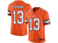 Nike Broncos #13 Trevor Siemian Orange Men Stitched NFL Limited Rush Jersey