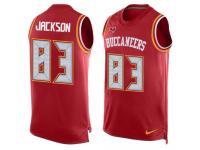 Nike Buccaneers #83 Vincent Jackson Red Team Color Men Stitched NFL Tank Top