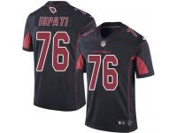 Nike Cardinals #76 Mike Iupati Black Men Stitched NFL Limited Rush Jersey