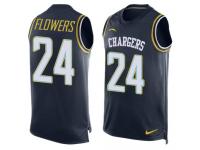 Nike Chargers #24 Brandon Flowers Navy Blue Team Color Men Stitched NFL Tank Top