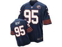 Nike Chicago Bears #95 Richard Dent Navy Blue Throwback Men Stitched NFL Elite Jersey