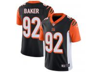 Nike Chris Baker Limited Black Home Men's Jersey - NFL Cincinnati Bengals #92 Vapor Untouchable