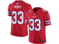 Nike Chris Ivory Limited Red Men's Jersey - NFL Buffalo Bills #33 Rush Vapor Untouchable